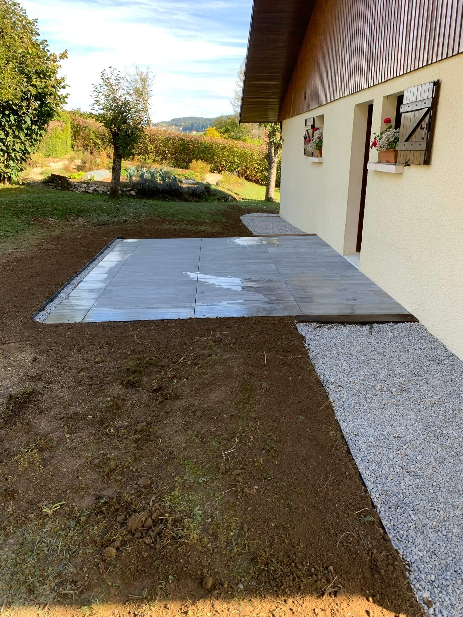 Dallage à Besançon